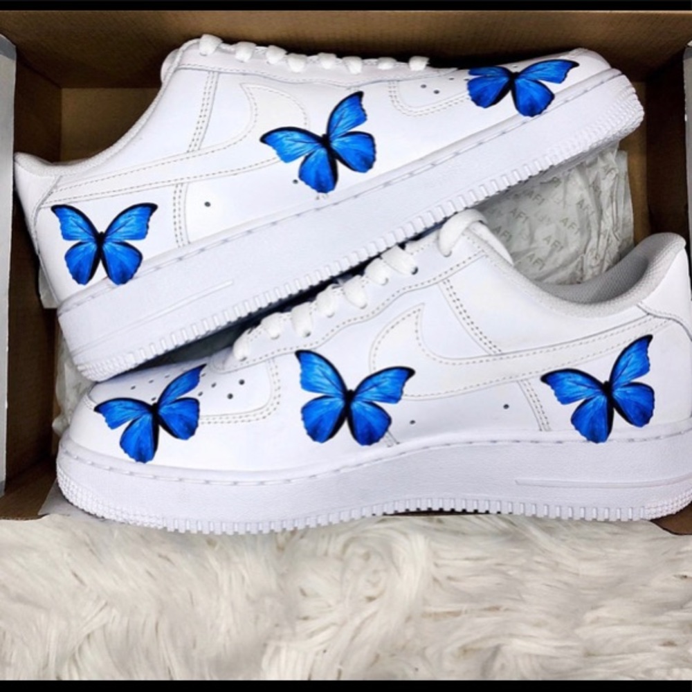 👟Customize butterfly air force 1!🦋